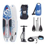 Übersicht des Lidle SUP Set von Mistral