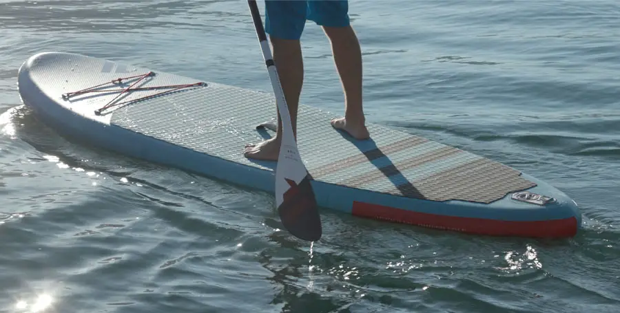 The Fanatic Fly Air with good stability for SUP beginners