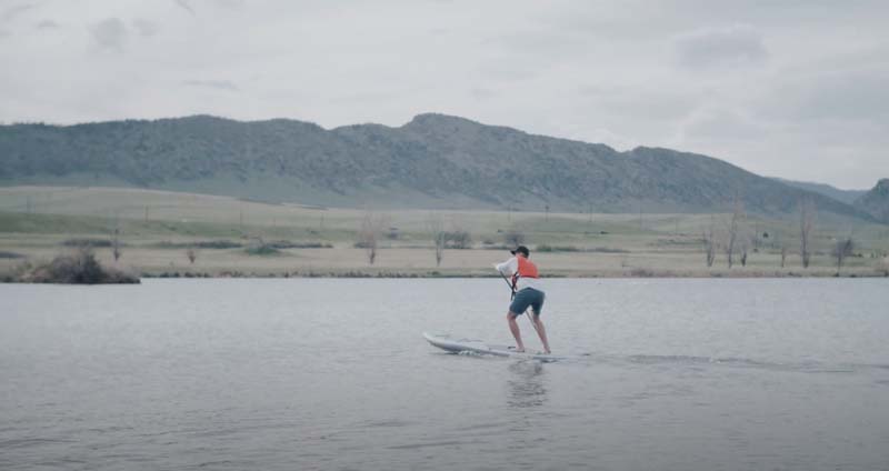 Atoll 11' SUP on a lake