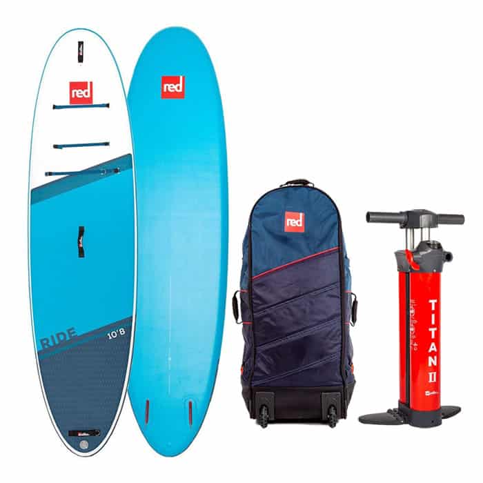 Das Red Paddle Co Ride MSL 10.8 Set mit Zubehör