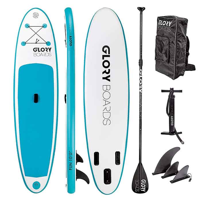 günstiges SUP Set, das Glory Boards Fun 10'